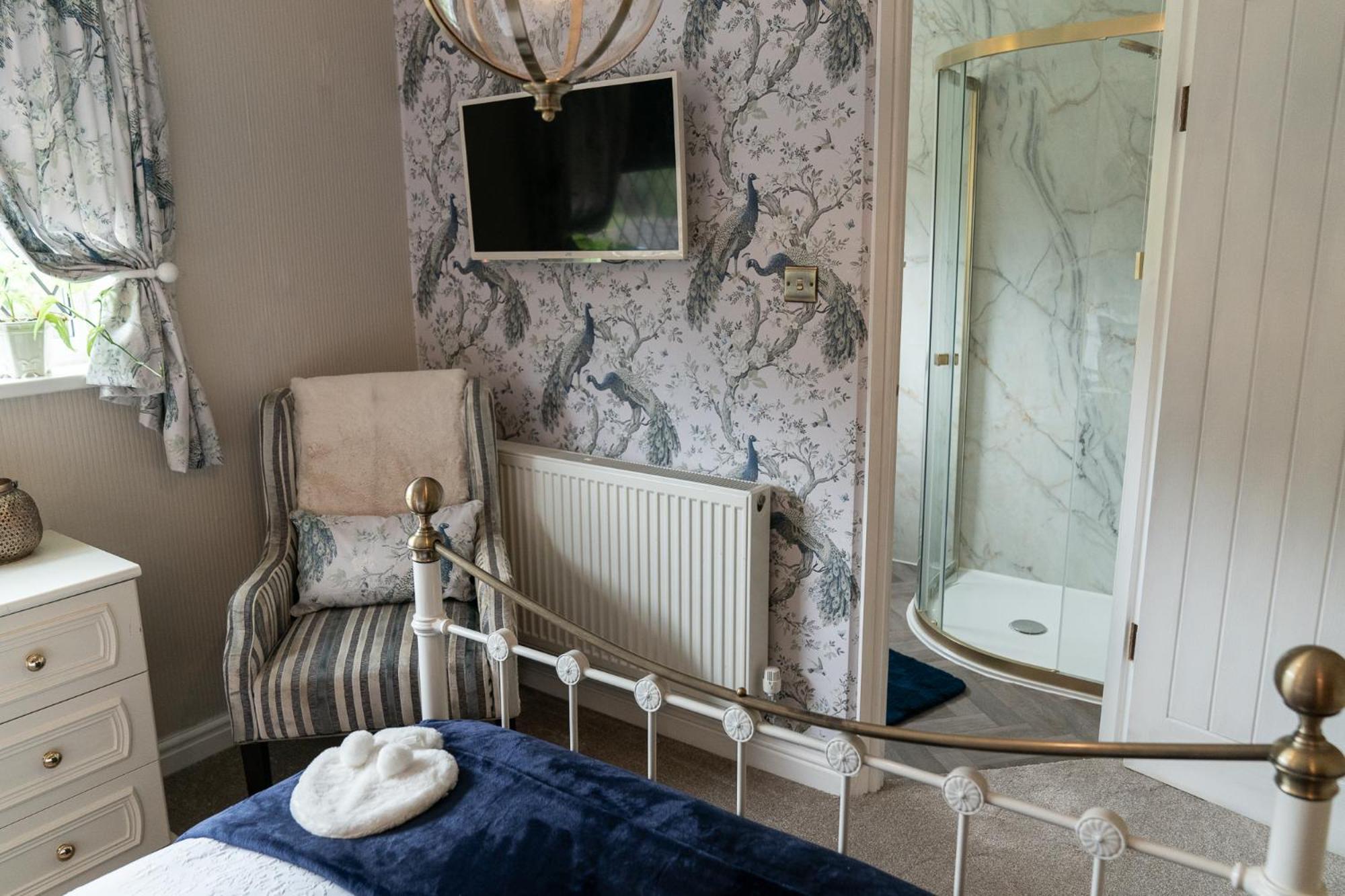 Peacock Room At Field View Cottage Eccleston  المظهر الخارجي الصورة